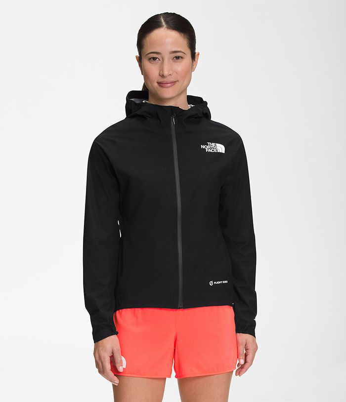 The North Face Rain Jacket Flight Lightriser FUTURELIGHT™ Black - Womens - Thailand IEJYN-4531